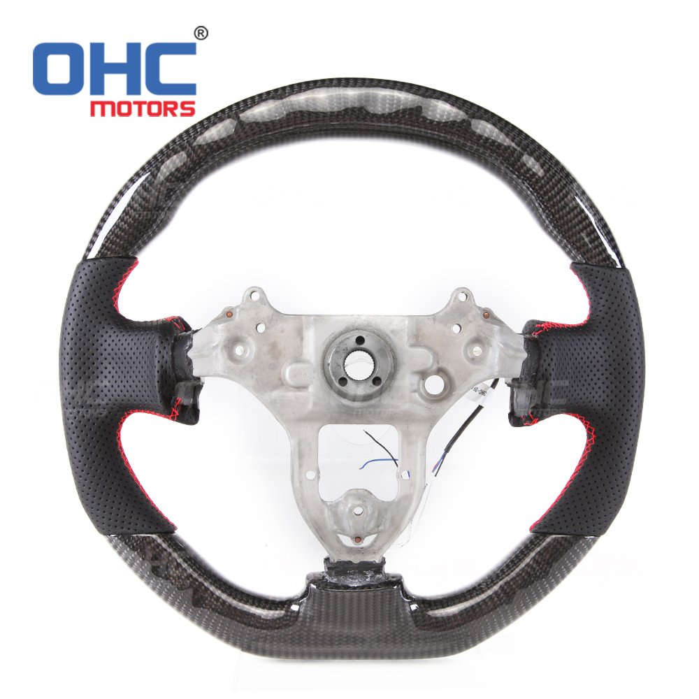 Custom LED Racing Car Steering Wheel for Nissan GTR R34 Carbon Fiber Steering Wheel