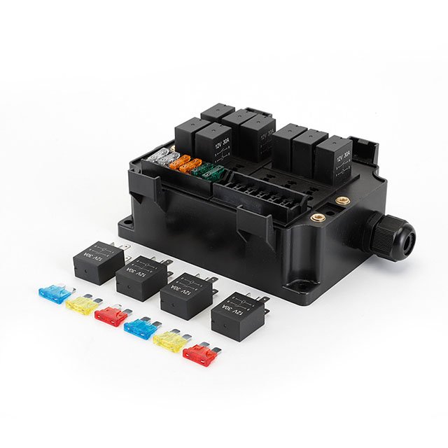 MultiWay Waterproof Relay Socket 12V Auto Fuse Relay Box Block for Car Truck Marine Boat
