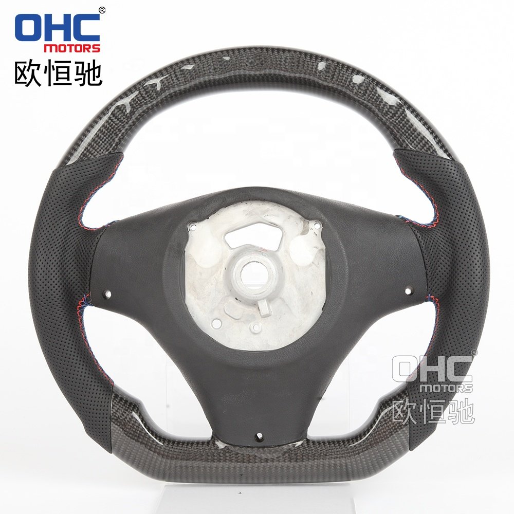 US Local Stock Carbon Fiber Steering Wheel E92 M3 For Bmw E92 335i 320i E90 E91 E93 Steering Wheel 2005 2006 2007 2008 2009 2010