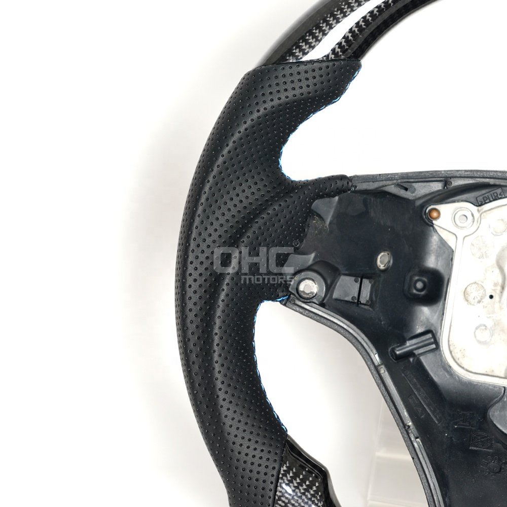 US Local Stock Carbon Fiber Steering Wheel E92 M3 For Bmw E92 335i 320i E90 E91 E93 Steering Wheel 2005 2006 2007 2008 2009 2010
