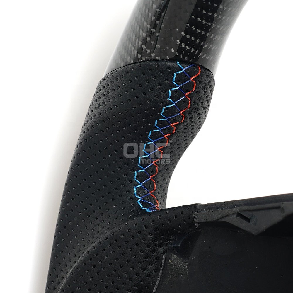 US Local Stock Carbon Fiber Steering Wheel E92 M3 For Bmw E92 335i 320i E90 E91 E93 Steering Wheel 2005 2006 2007 2008 2009 2010
