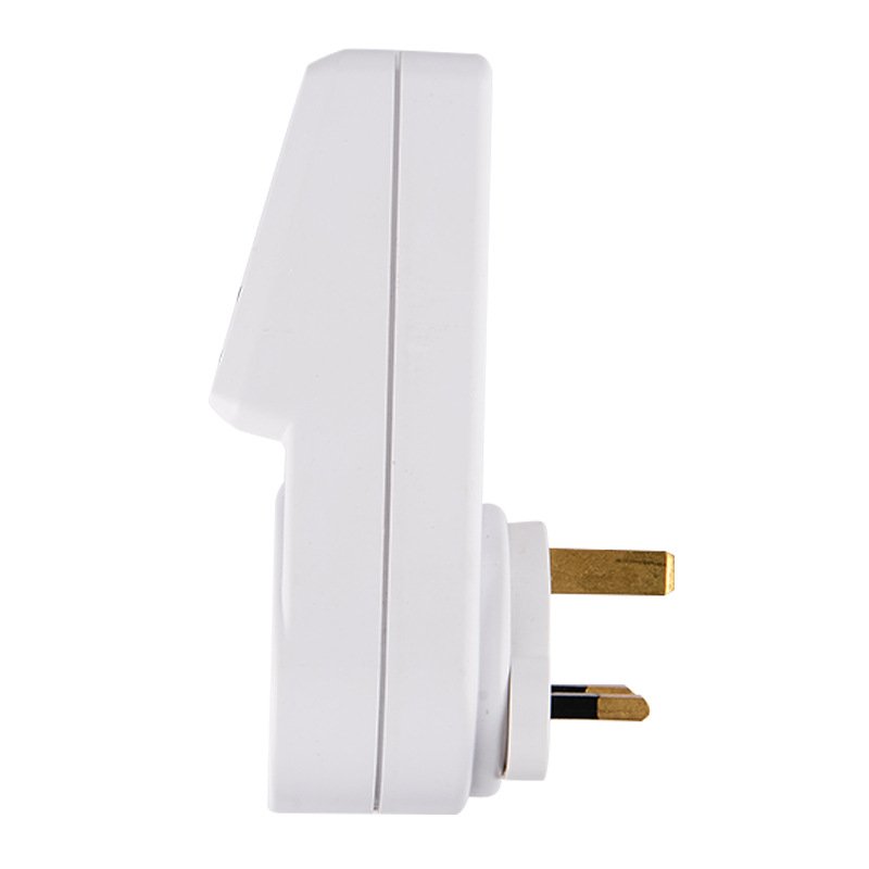 British Small Screen Timer Switch Socket Air Conditioner Kitchen Timer Switch 0-168hour 230V 13A 2900W Neutral Packaging