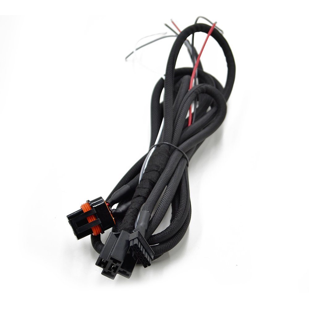 Universal Auto Low Beam Wire Harness With Heavy Duty Relay And Fuse For Car Light Modification