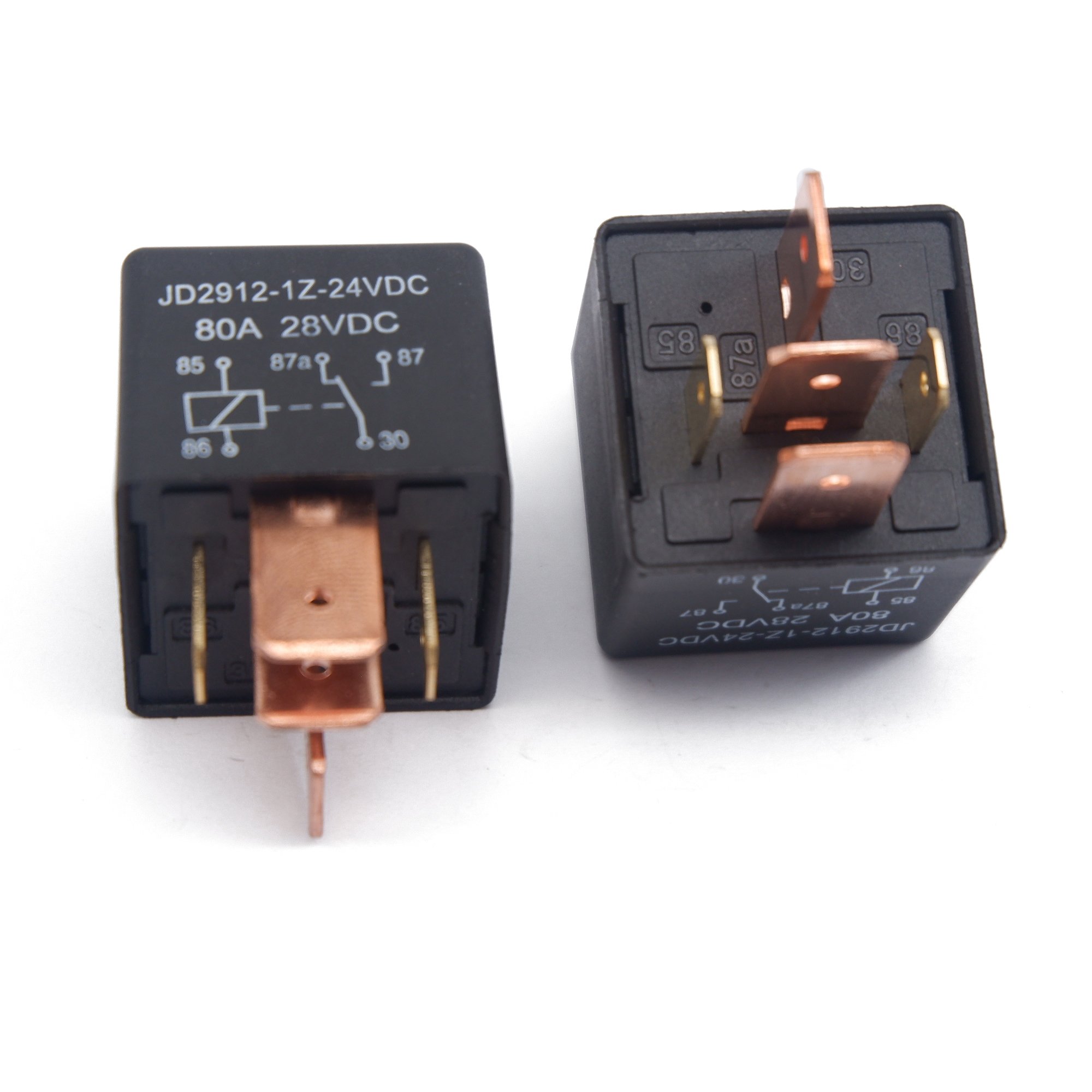 JD2912-1Z-24VDC 24V 80A Relay Auto 80A Relay 5 PIN Relay