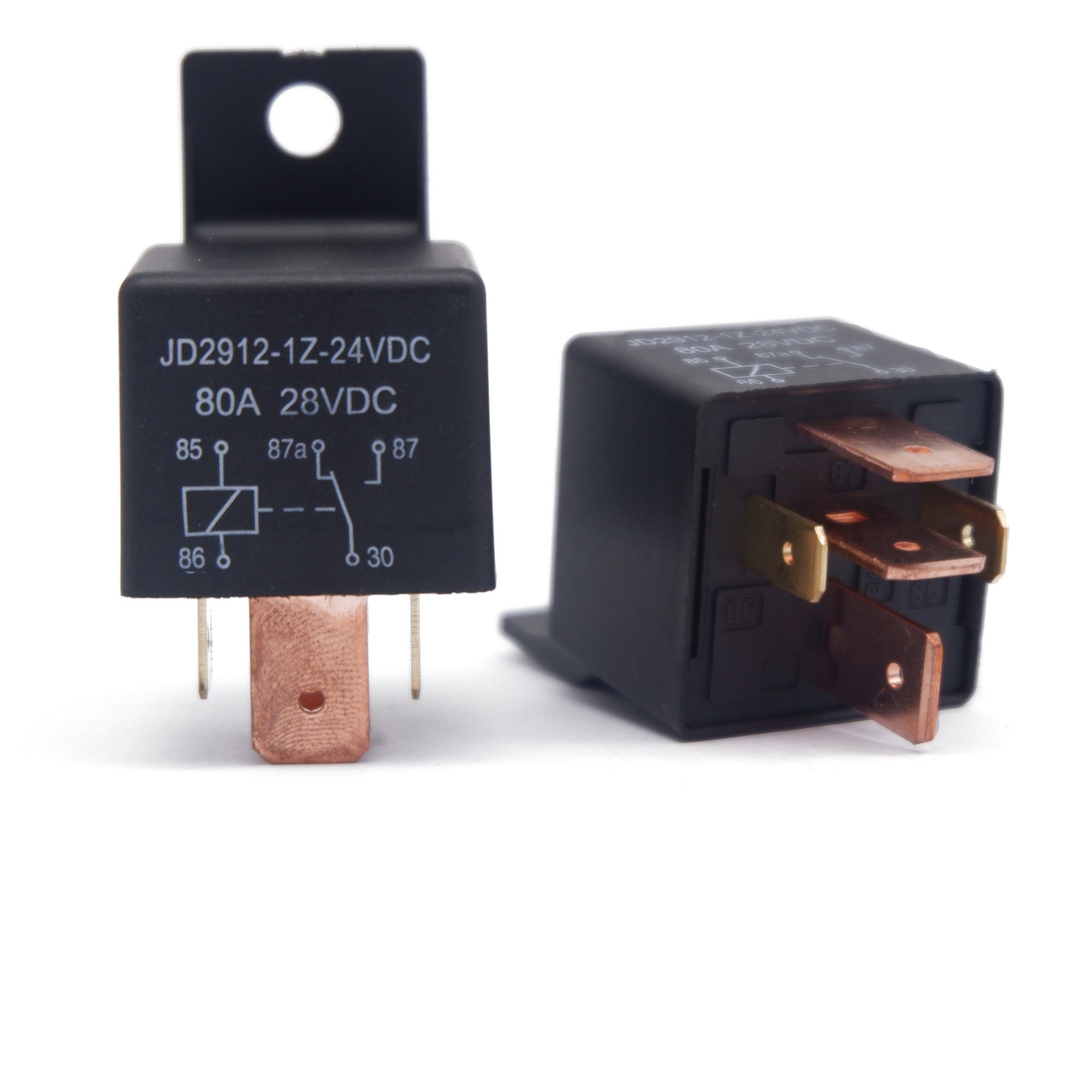 JD2912-1Z-24VDC 24V 80A Relay Auto 80A Relay 5 PIN Relay