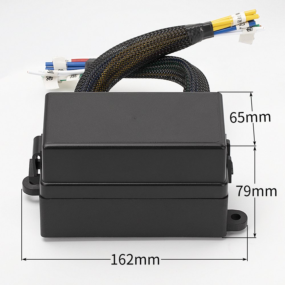 Daiertek RB-R4F12-W1 40A 12V 24V Auto Car 12 Way Socket Universal Relay And Fuse Box Wired Relay Box For Auto Car