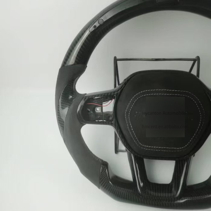 Hot selling Retrofit High forging carbon fiber Alcantara car Steering Wheel For Honda Civic 11th gen Steering Wheel