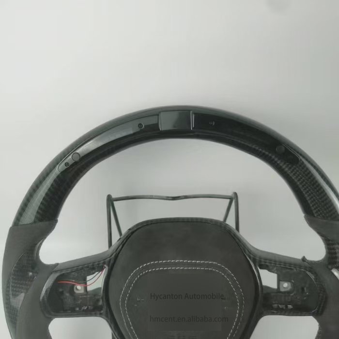 Hot selling Retrofit High forging carbon fiber Alcantara car Steering Wheel For Honda Civic 11th gen Steering Wheel