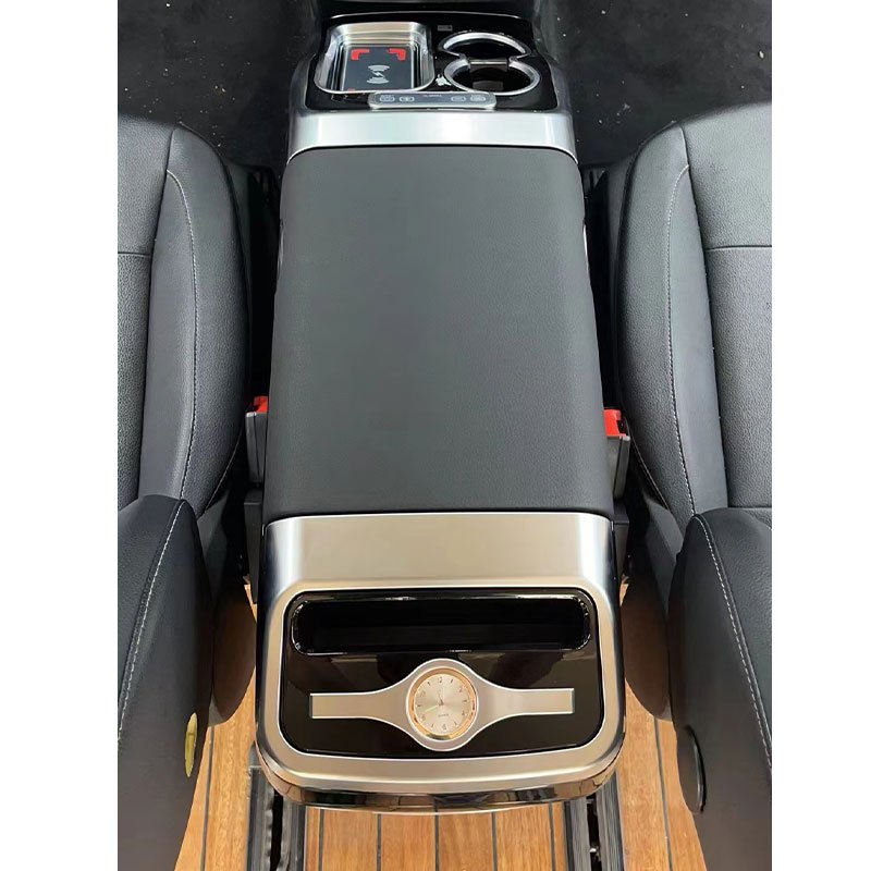 New VITO W447 V260 V250 V220 Esay Installation Central Abs Armrest Box Central Storage Wireless Charging Usb Socket Armrest Box