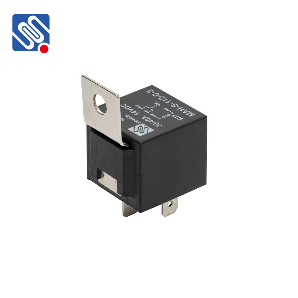 Meishuo MAH-S-112-C-3 JD1914 40A/30A 12V 5 Pins Automotive Relay Car Electrical Relay for Auto Accessories With Metal Bracket