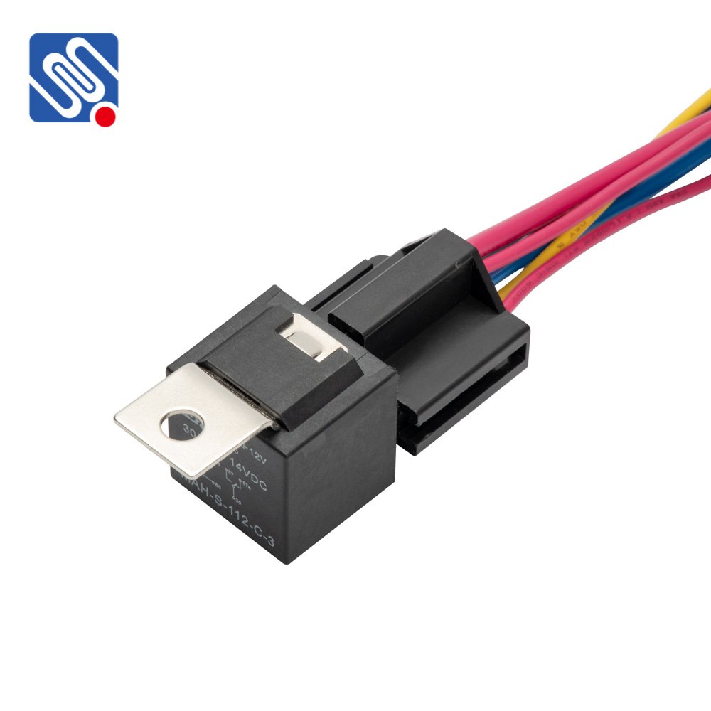 Meishuo MAH-S-112-C-3 JD1914 40A/30A 12V 5 Pins Automotive Relay Car Electrical Relay for Auto Accessories With Metal Bracket