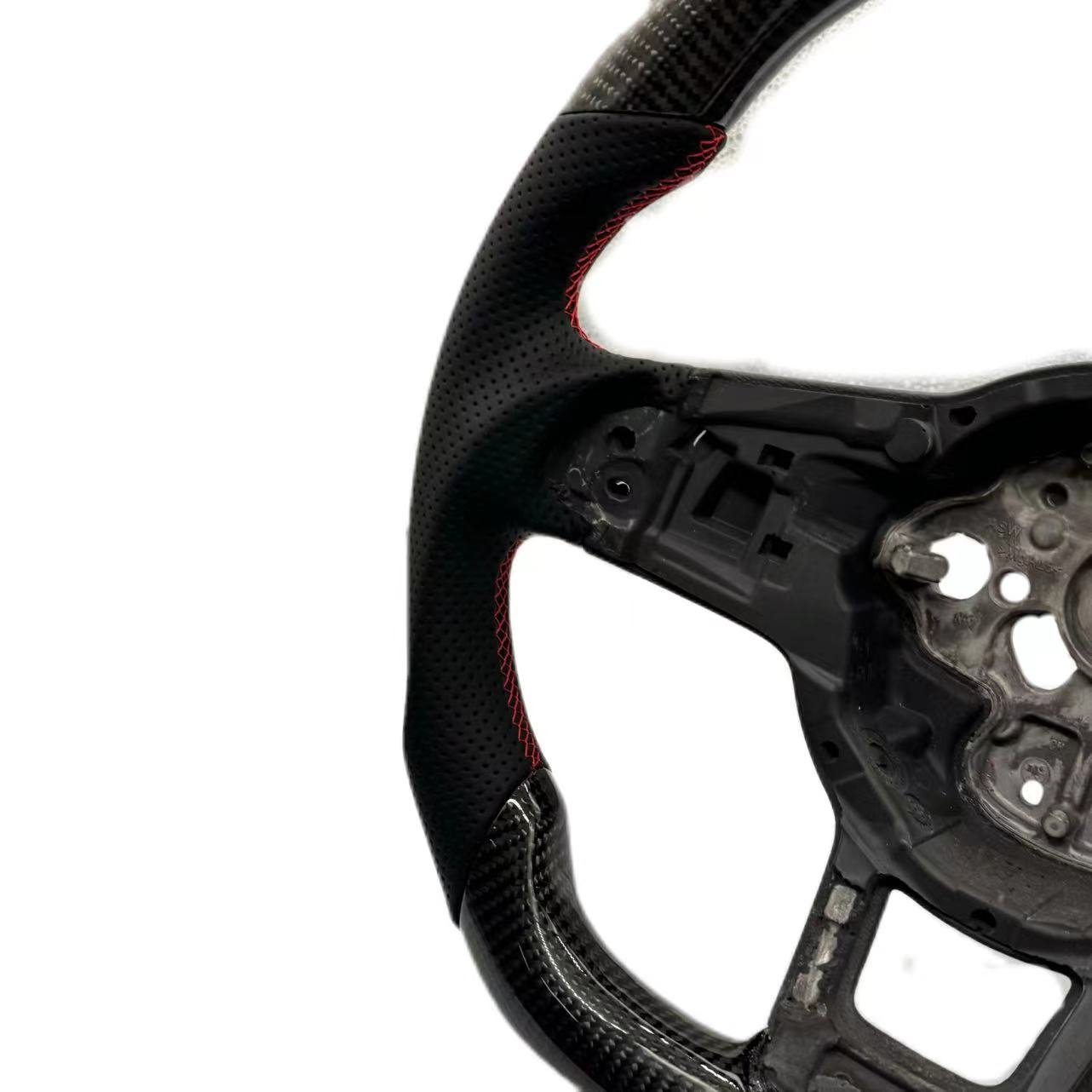 M Sport Carbon Fiber Car Steering Wheel for BMW F10 F30 F01X5 F15 E70 F32 E90 E92 E60 E46 F20 G30 G20 M5 M3 M6