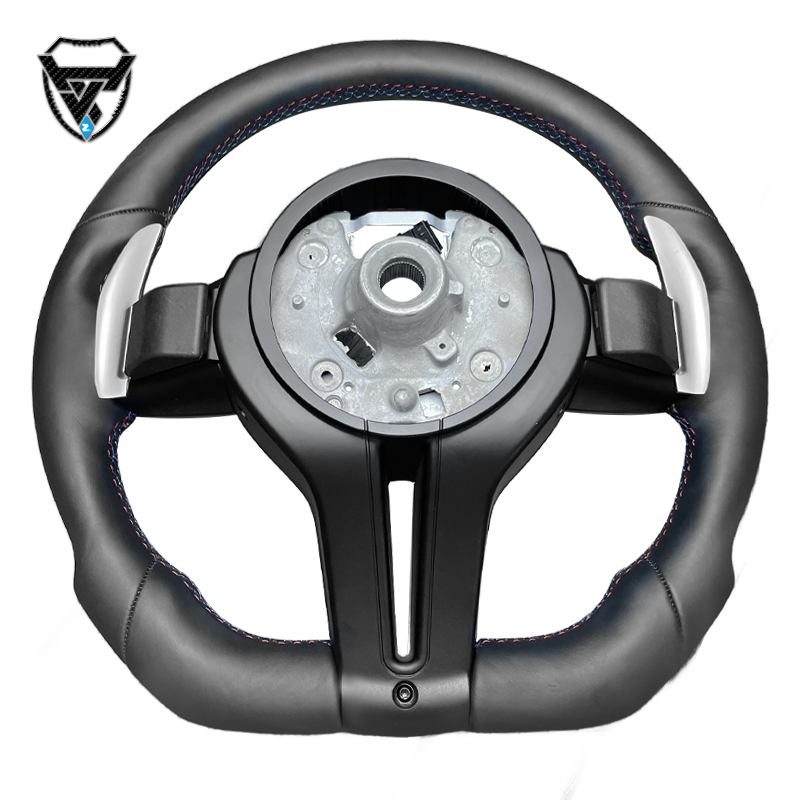 Custom leather modified sports style steering wheel for X1 X2 X3 X4 F10 F06 F91 F92 F93 F12 F13 F90 F02 F36 F35 ZC-M328-3-Y