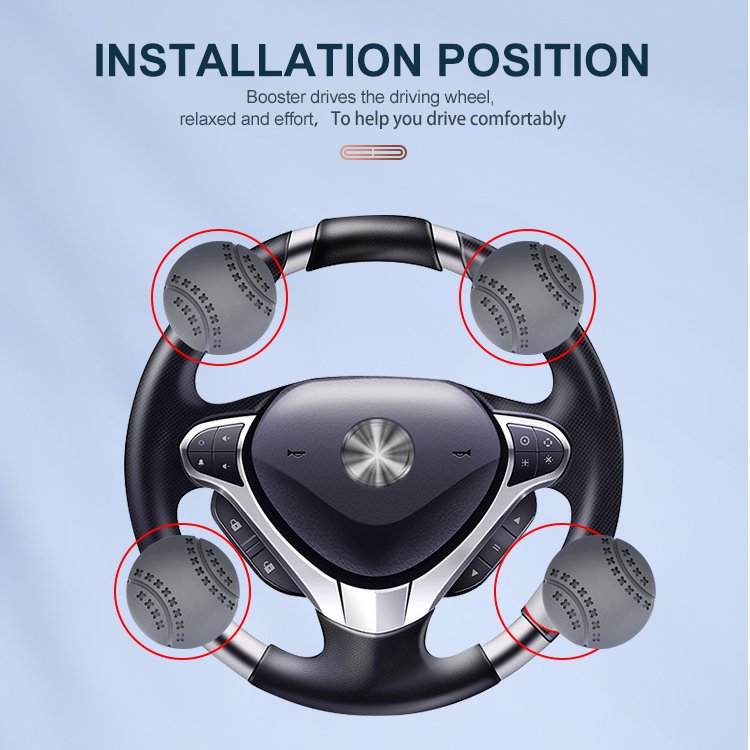 Factory Wholesale Price Convenient Power Handle Car Steering Wheel Spinner Booster 3r 2251 steering knob