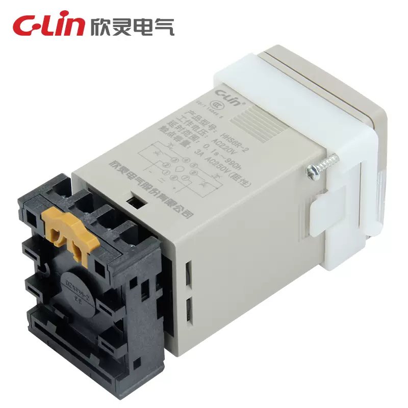 New and Original C-Lin Digital Display Double Delay Cycle Time Relay HHS6R HHS6R-2 HHS6-1(DH48S) HHS6N-2 AC380V AC220V DC24V