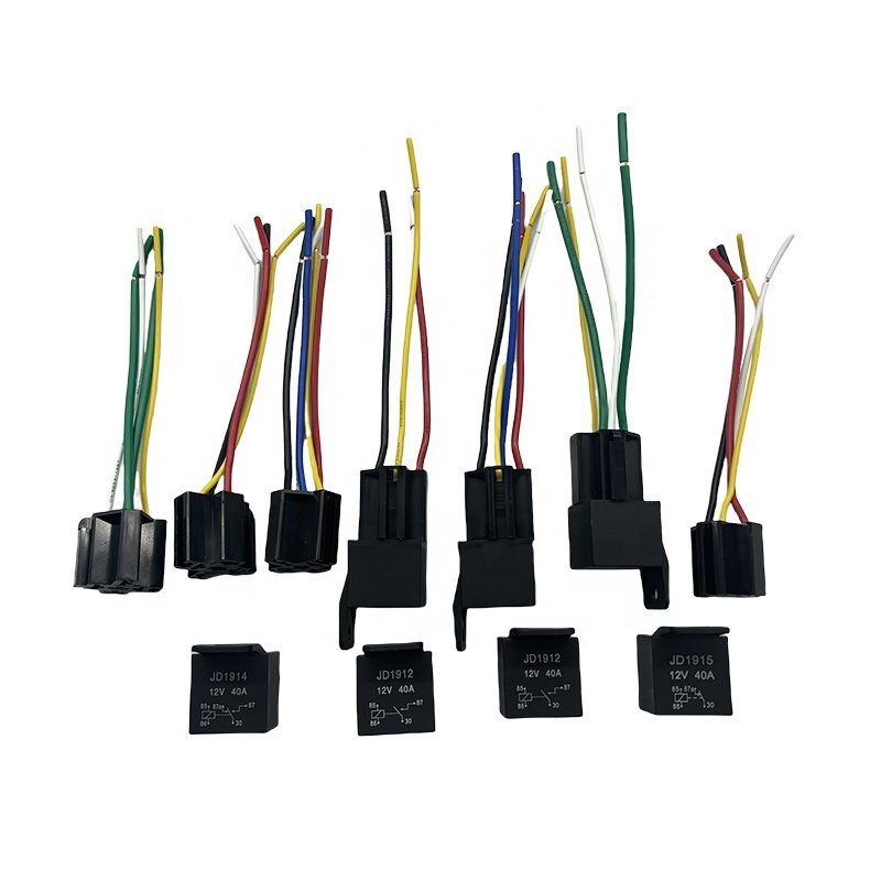 JD1914 Miniature 12V 40A 5Pin High Power Automotive Electromagnetic Relay Sealed Protection Switching General Purpose PCB Auto