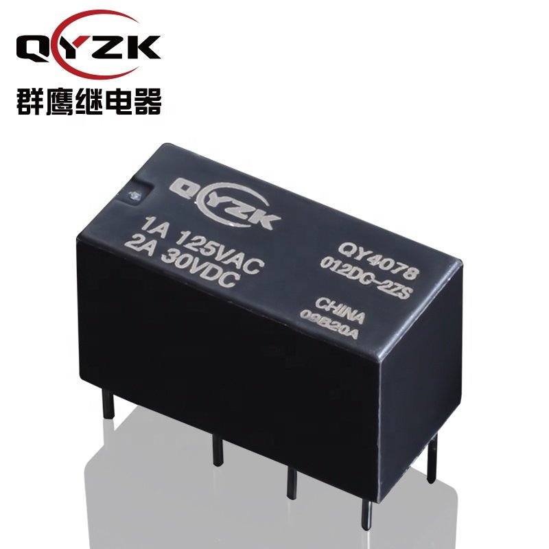 DIP-8 PCB JRC-27 FRC 19F G5V-2 1A 2amp 3V 6volt 125vac 4078 Subminiature Potential Communication Miniature signal Relay