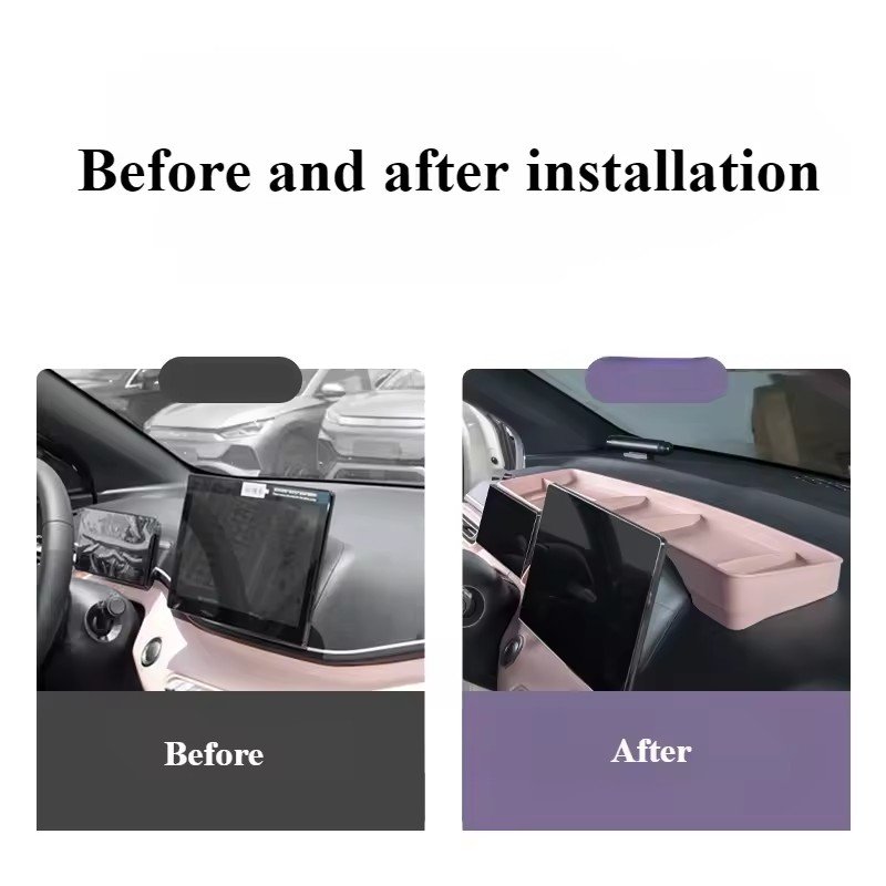 Waterproof Car Dashboard Central Control Armrest Box Storage Box for BYD Seagull Dolphin MINI Special Interior Storage Box