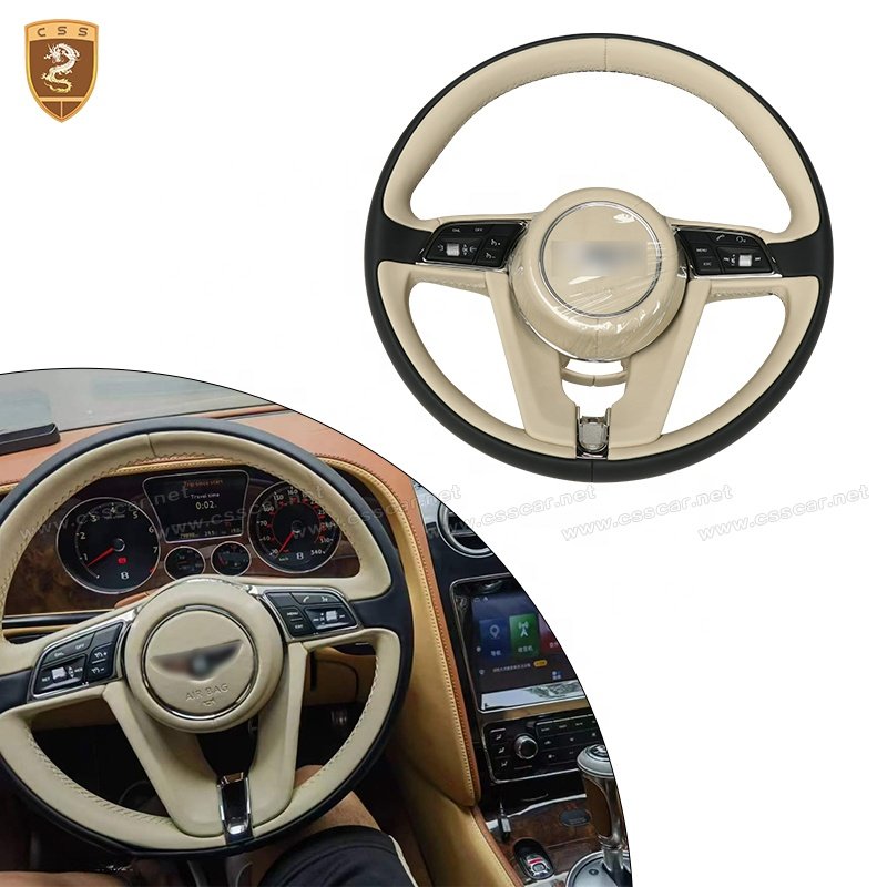 Replacement Car Steering Wheel For Bentley Continental GT Flying Spur Luxury Interior Accessories