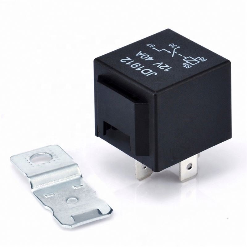 DC Relay JD1912 12V40A4 Foot Car Truck Boat Relay Normally Iron Back