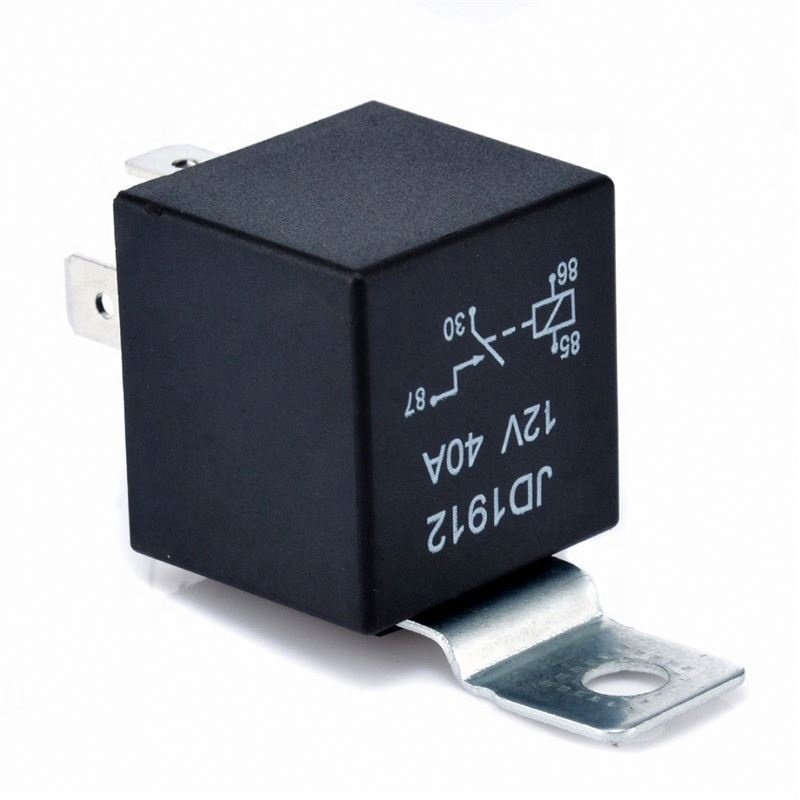 DC Relay JD1912 12V40A4 Foot Car Truck Boat Relay Normally Iron Back