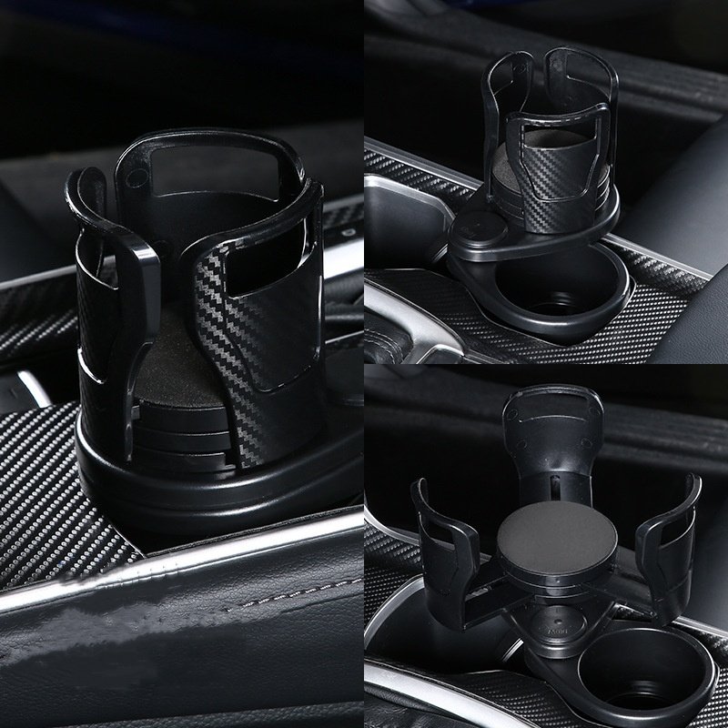 New Life Multifunctional Car Cup Holder Dual Cup Stand Adjustable Auto Accessories Interior Drinking Organizer Armrest Box