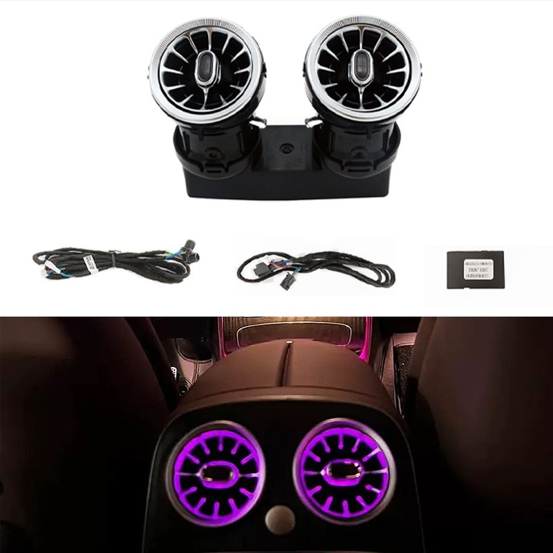 High Quality Car Atmosphere Light Rear Turbine Air Vent Ambient Light for Mercedes-Benz E-class E-coupe W213 W238