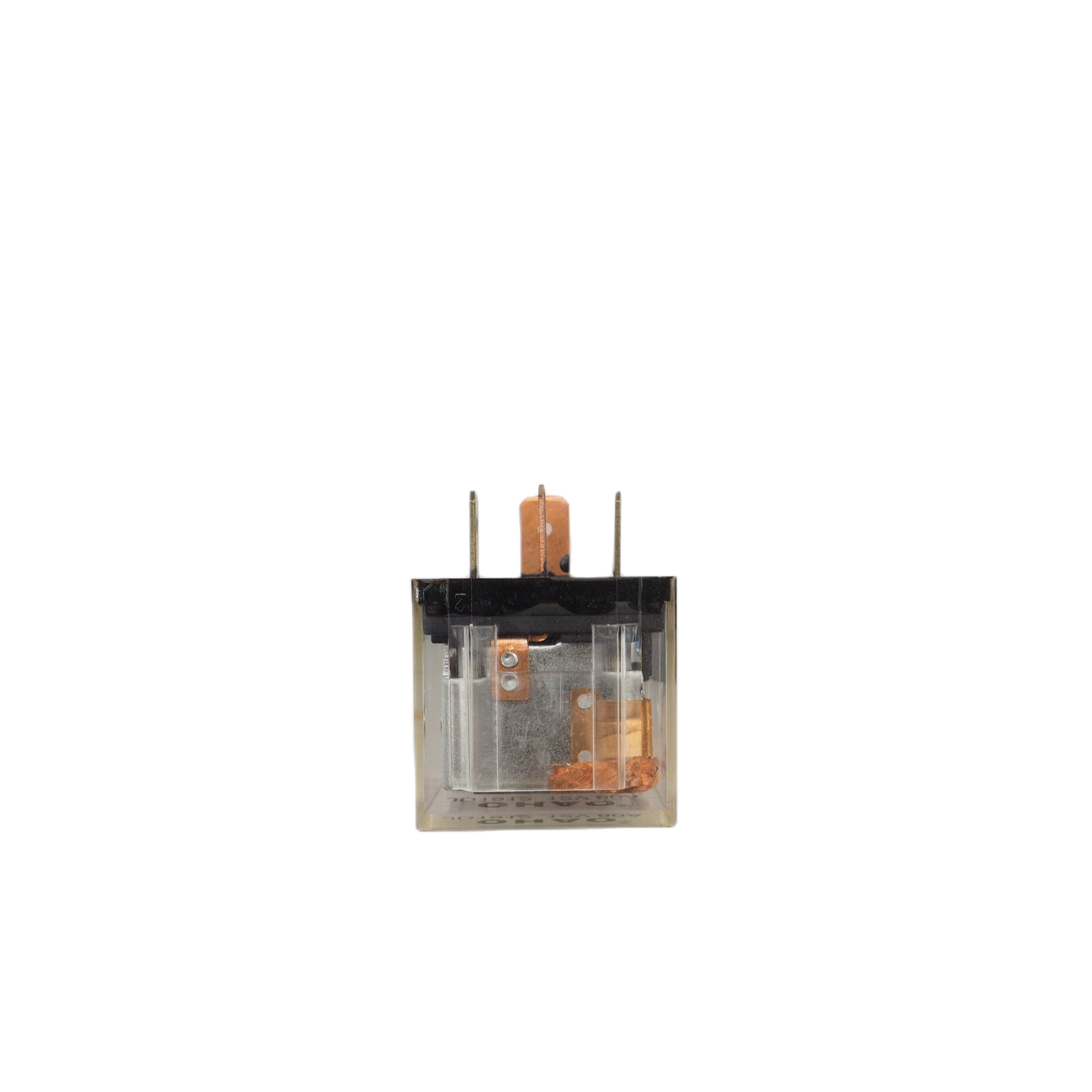 12V 4 Pin 4P 80A Car Auto Relay Transparent With LED Green Light Automotive Waterproof Long Life for Vehicle
