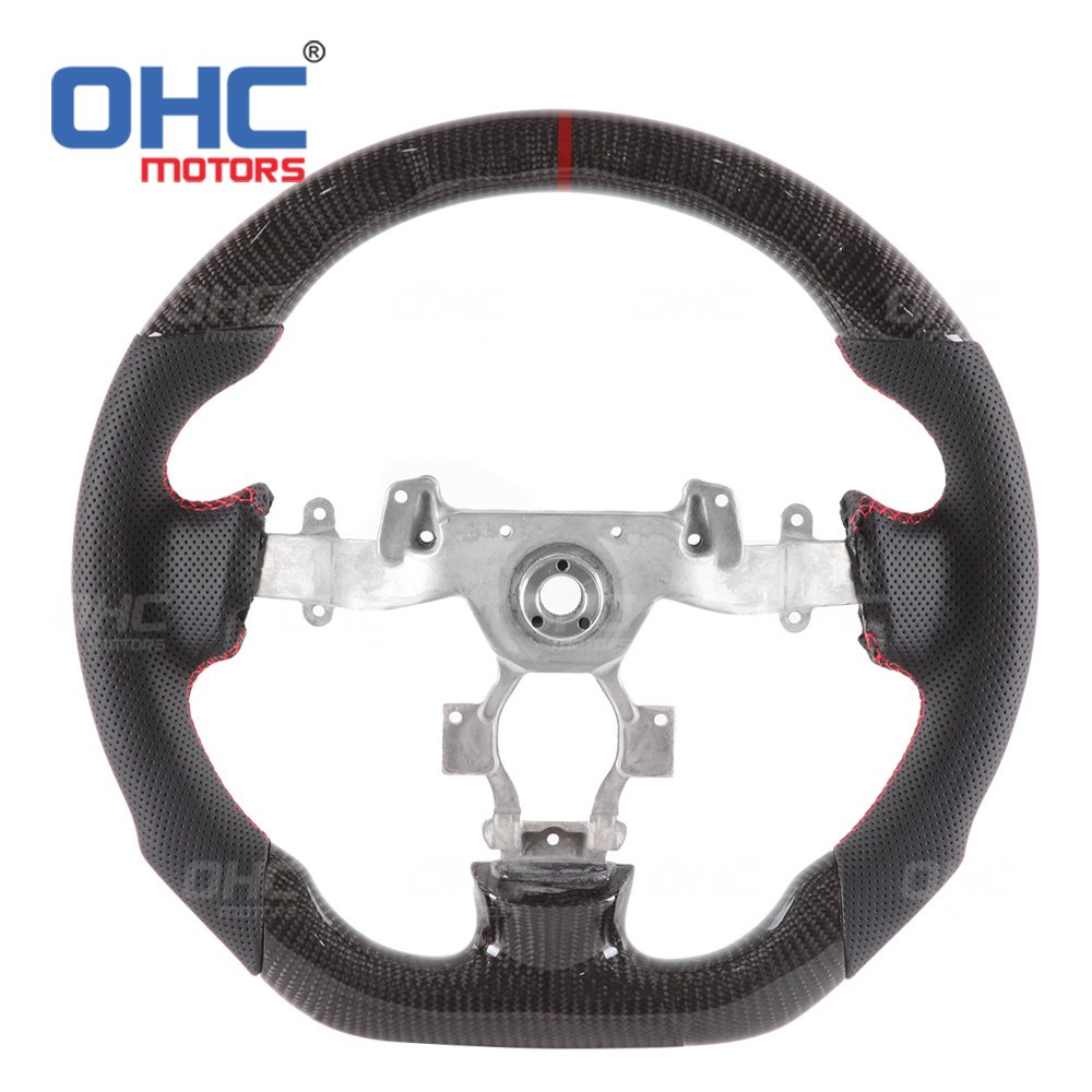 Customized design Carbon Fiber Steering Wheel fit for Nissan GTR R35 Skyline exhaust OHC Motors