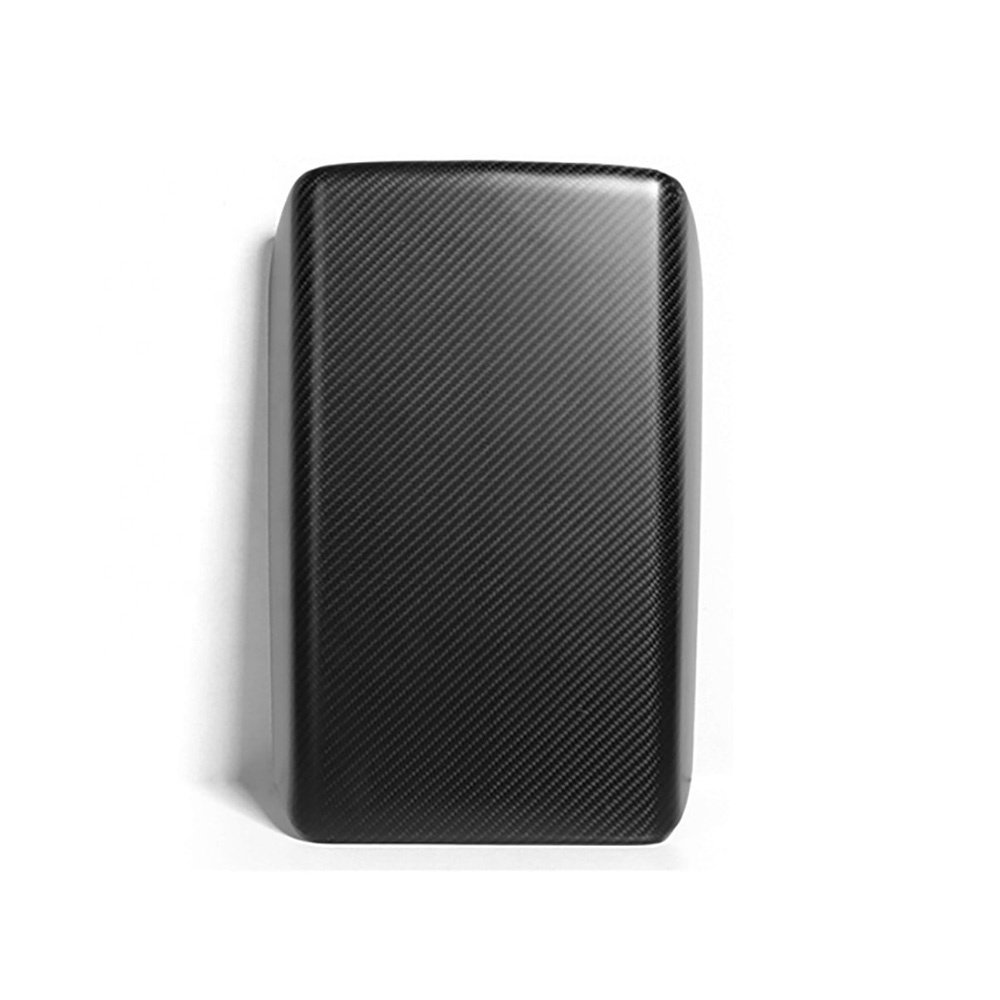 For Tesla Model 3 Inner Center Storage Trim Real Carbon Fiber Armrest Box Cover
