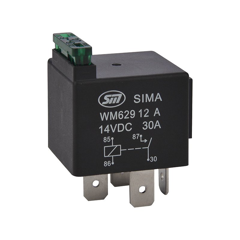 Automotive Mini Relays 4/5 Pin NO/NC Car Relay With Fuse 40A WM629
