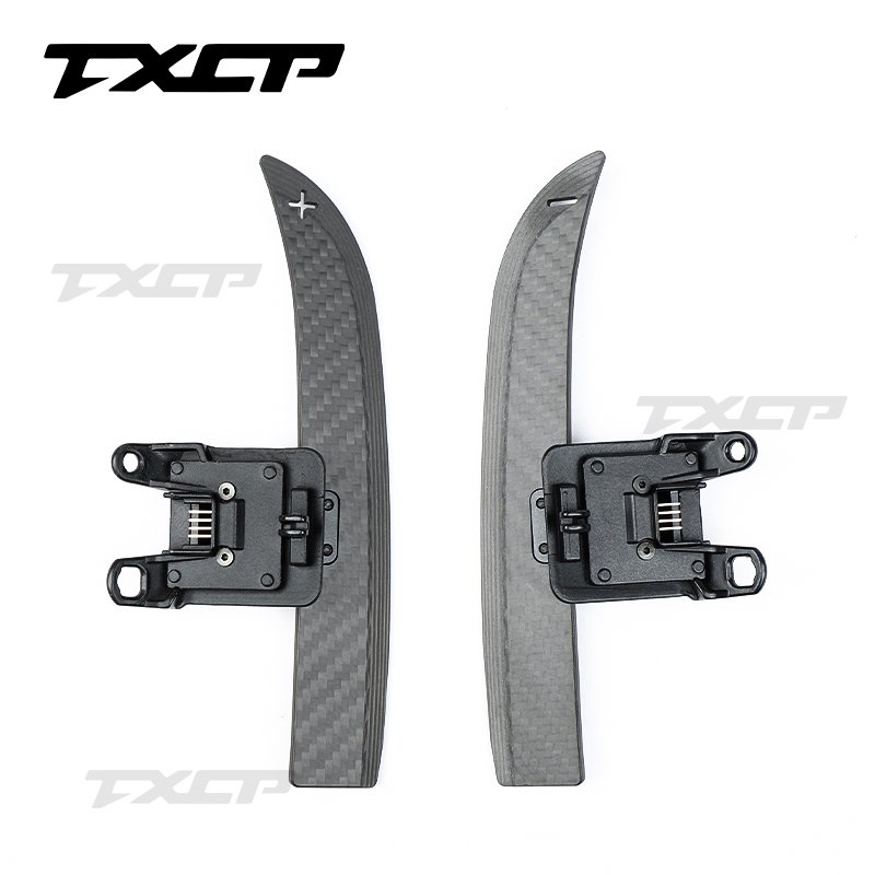 For Cadillac CT5 XT4 CT4 Car Magnetic Steering Wheel Paddle Shifter Carbon Fiber Shift Paddle