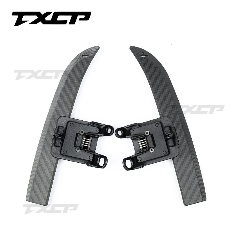 For Cadillac CT5 XT4 CT4 Car Magnetic Steering Wheel Paddle Shifter Carbon Fiber Shift Paddle