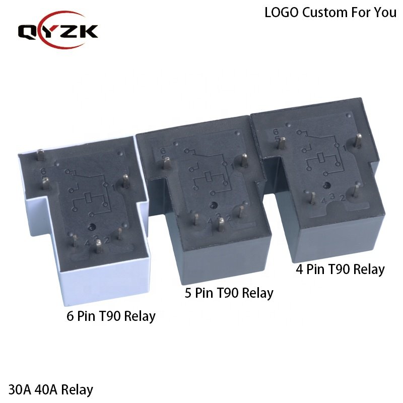 40A 220V Power Pcb 24 Volt Ac 220 Volt 220V 240V Coil 12V 12 V 24V Dc 40A Small Jqx-15F T90 Relay
