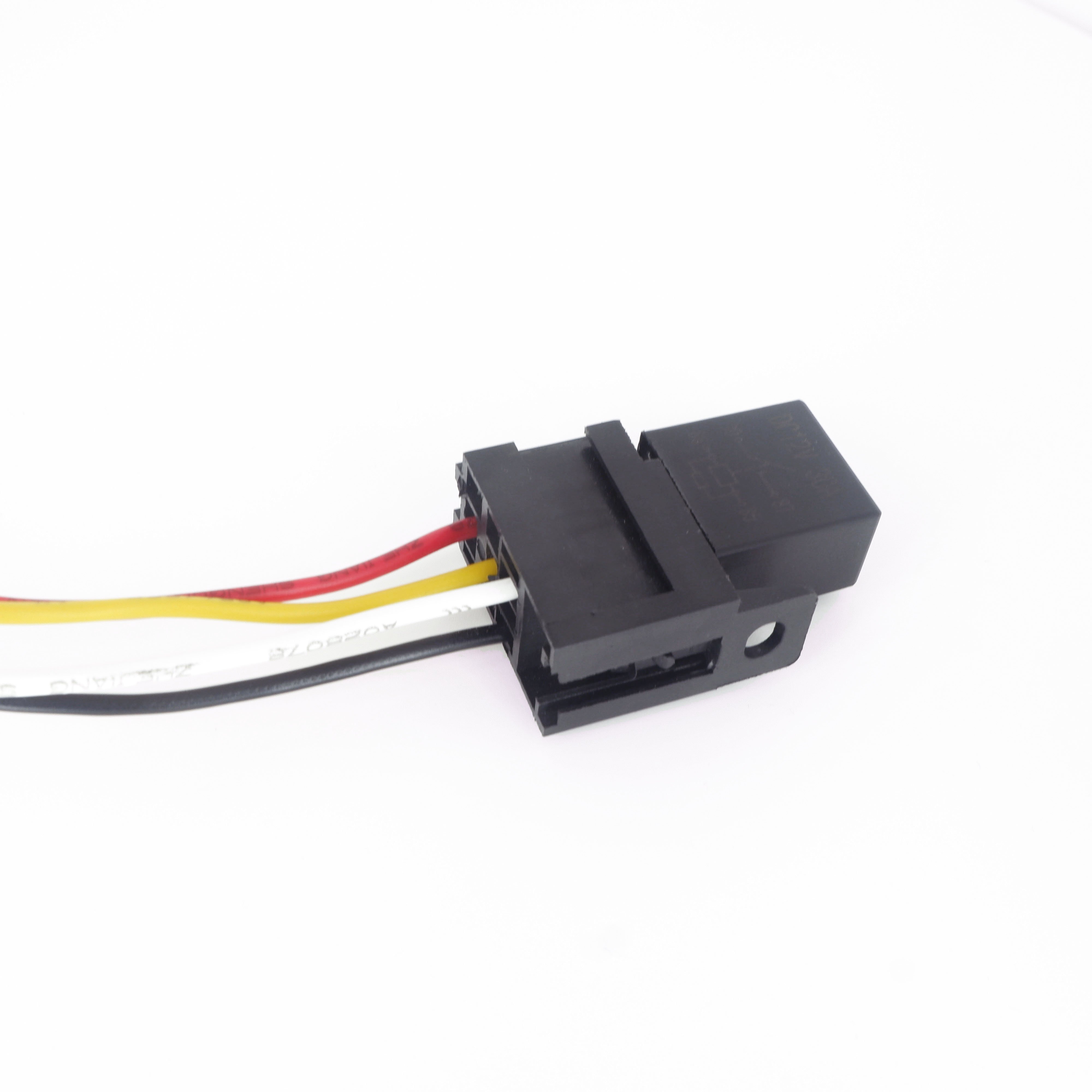 Micro Automotive Socket 5 Pin Wires Harness Mini Socket Relay 12v Car Relay for Automobile