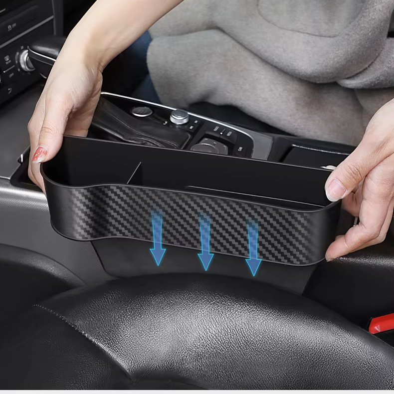 Practical Car Storage Box Seat Gap Armrest Design Car Storage Luxury Foldable Main and Passenger Seats Creative Car Accessories
