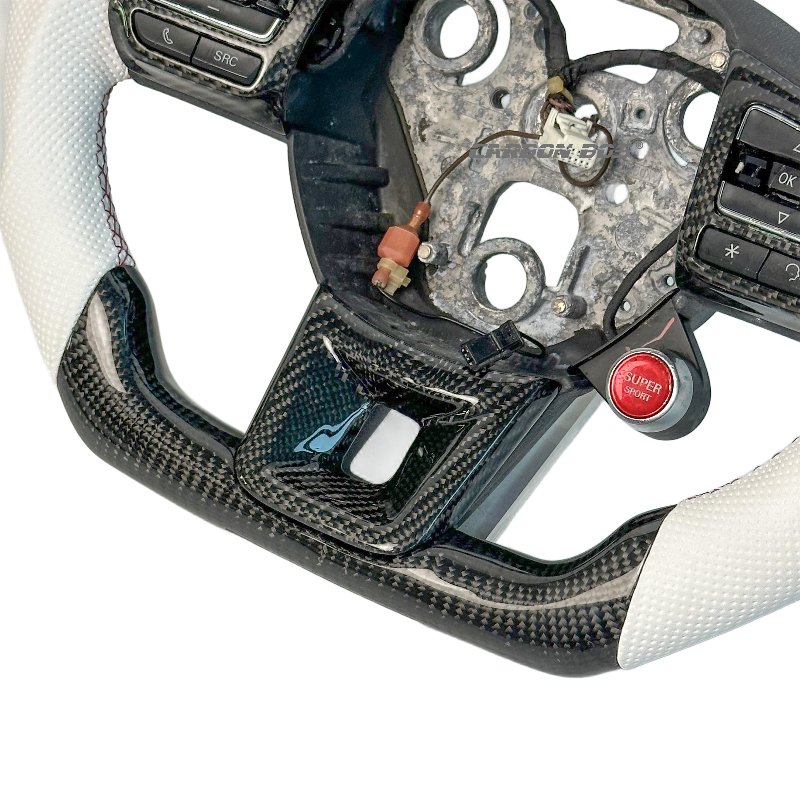 Carbon fiber steering wheel suitable for MG5 MG6 HS ZS car steering wheel