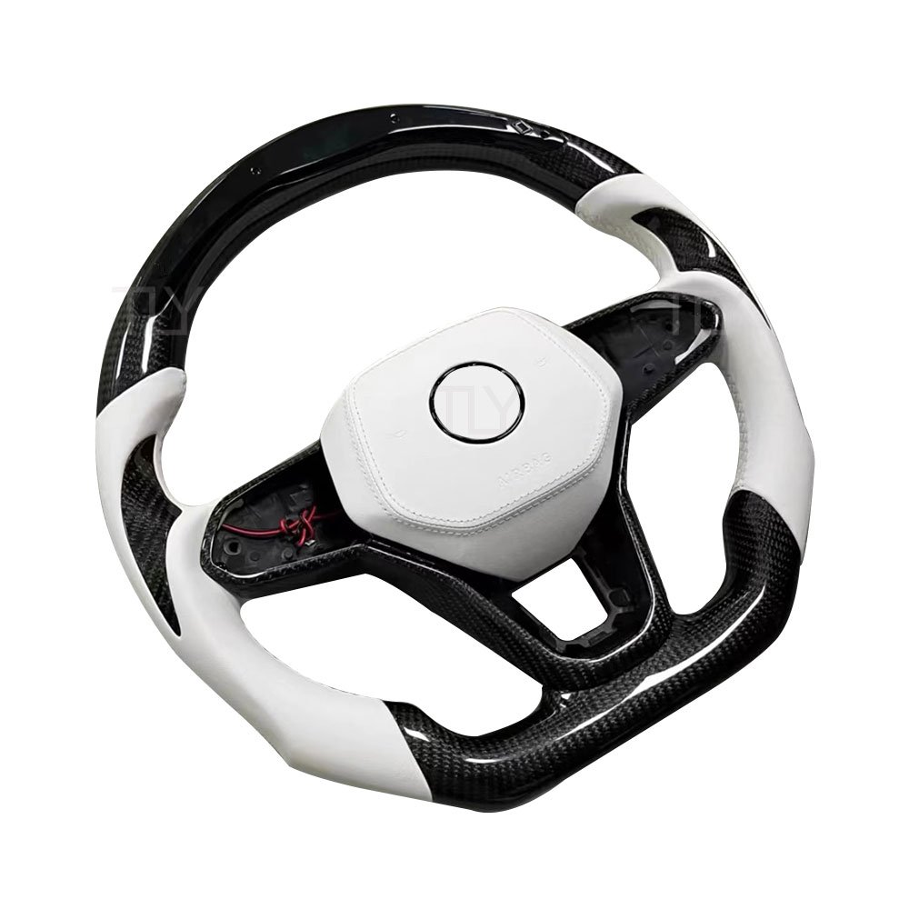 Car Steering Wheel for volkswagen VW Golf 8 golf8 mk7 mk8 gti 7r Steering Wheels for Volant Lenkrad Carbon Fiber Steering Wheel