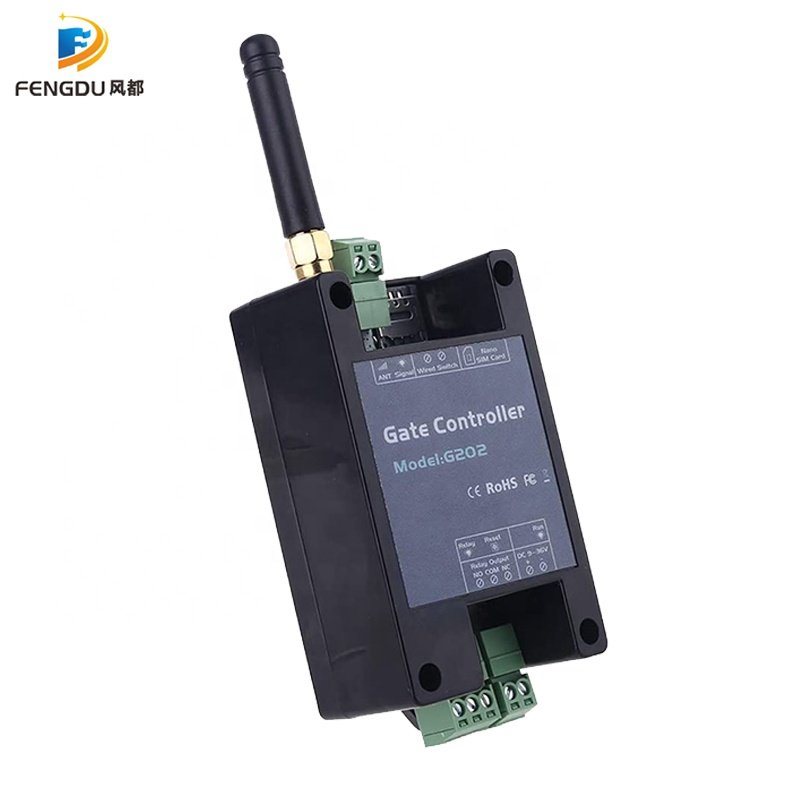 Free Call 850/900/1800/1900MHz Garage G202 Remote On/Off Control Access Door Opener Controller Relay Switch GSM Door Gate Opener