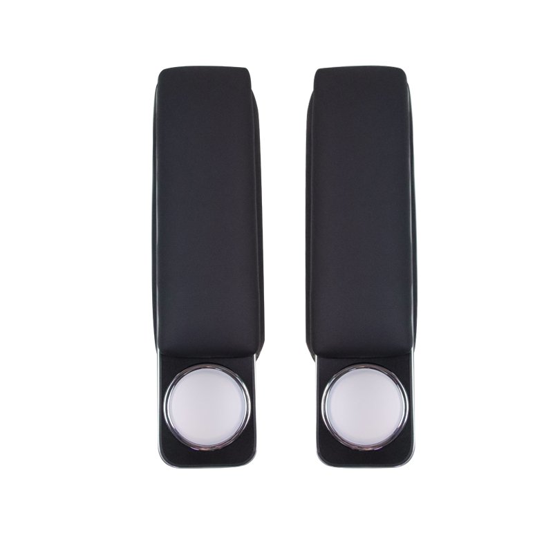 Toyota Armrest Hiace 200 Series 4 Type S-GL Super GL 2 Piece Set Center Console Accessories Case Elbow Bracket Black Cup Holder