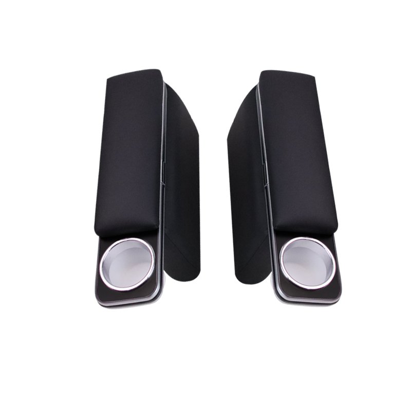 Toyota Armrest Hiace 200 Series 4 Type S-GL Super GL 2 Piece Set Center Console Accessories Case Elbow Bracket Black Cup Holder