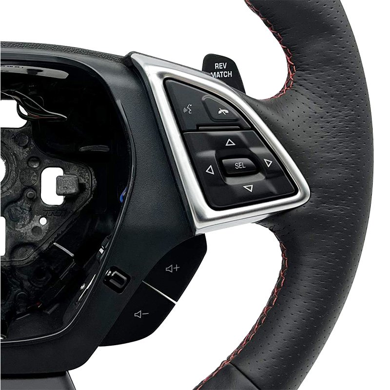 Custom leather modified steering wheel for Chevrolet Cosavi sports car ZC-KML-1