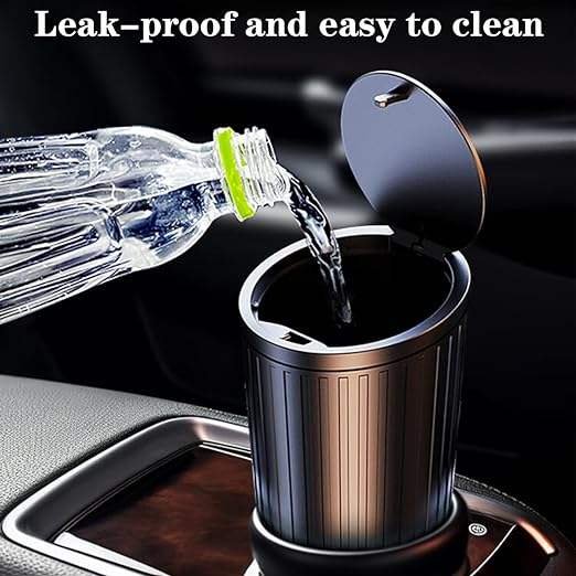 Wholesale Hot Trends Packs Car Trash Bin Car Organizers Fits Armrest Cup Holder Trash Portable Large