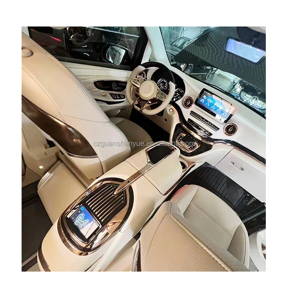 Car Armrest Box V220d Interior Auto Parts Interior Console Armrest Storage Box V Class Seat Armrest for V Class V250 V260 W447