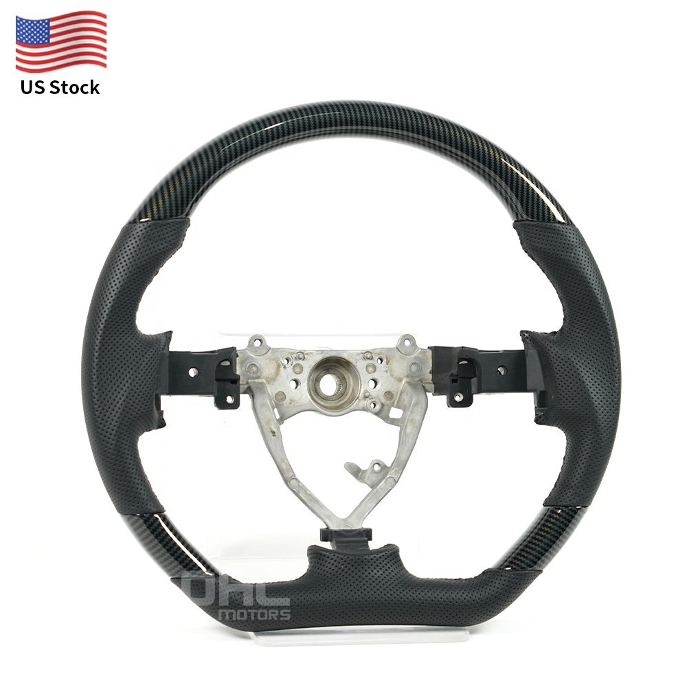 USA Warehouse In Stock Mahogany Wood Black Steering Wheel For Toyota Fjcruise Fj Cruiser Steering Wheel Ohc 2004~2017