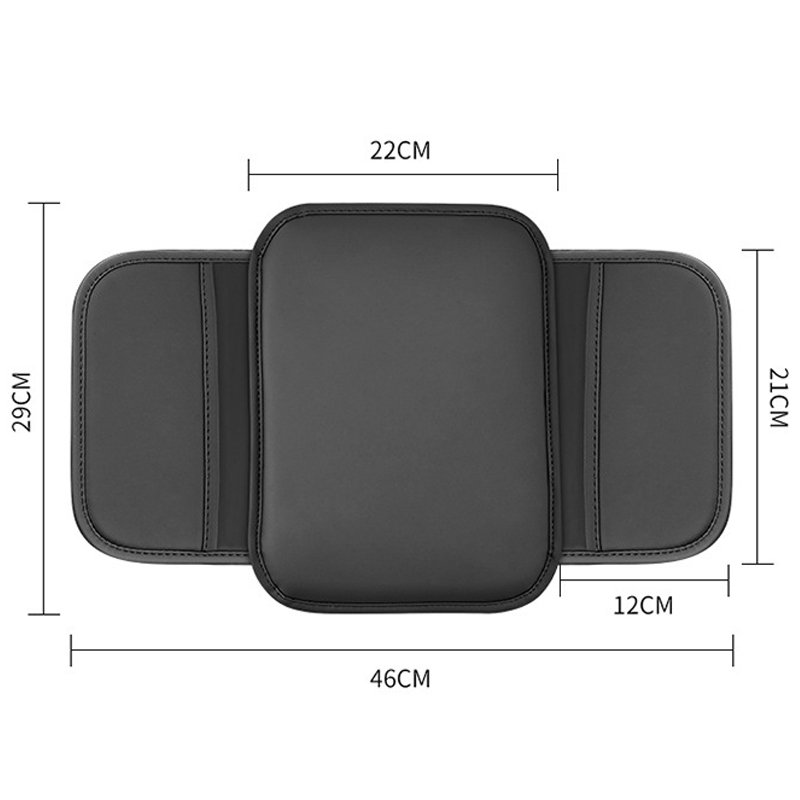 Universal Car Armrest Box Height Pad, Car Memory Cotton Armrest Box Pad, Central Armrest Box, Interior Accessories