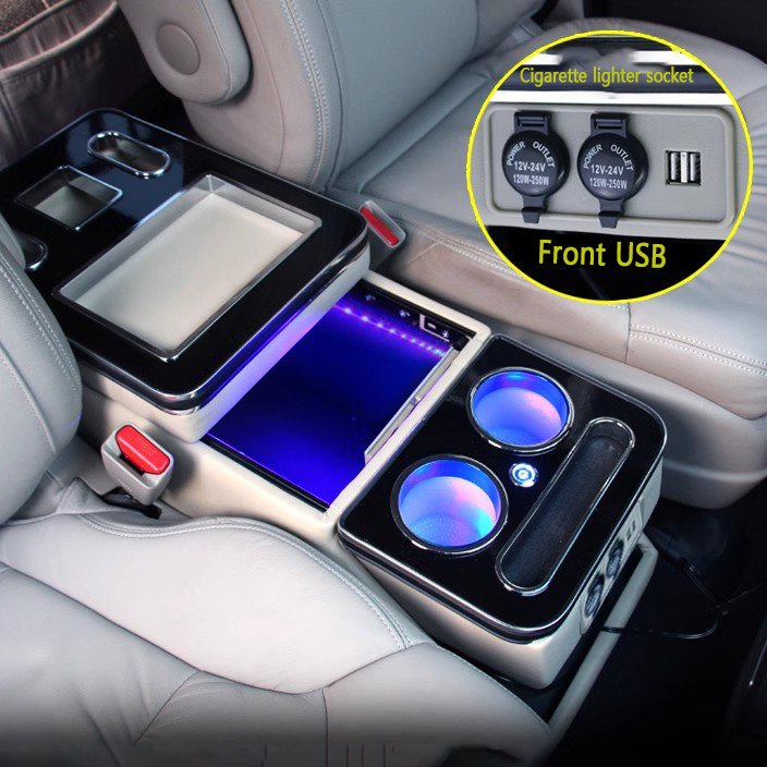 Land Rover Defender Armrest Box toyota Voxy Armrest Box General Short Middle Row Armrest Storage Box G10 Odyssey Buick GL8