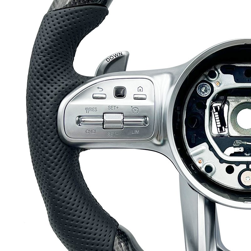 For Mercedes Benz A GLA B GLB C GLC E GLE CLS 2019-2023 custom sport model handle steering wheel modification 809-YD-T21-Y