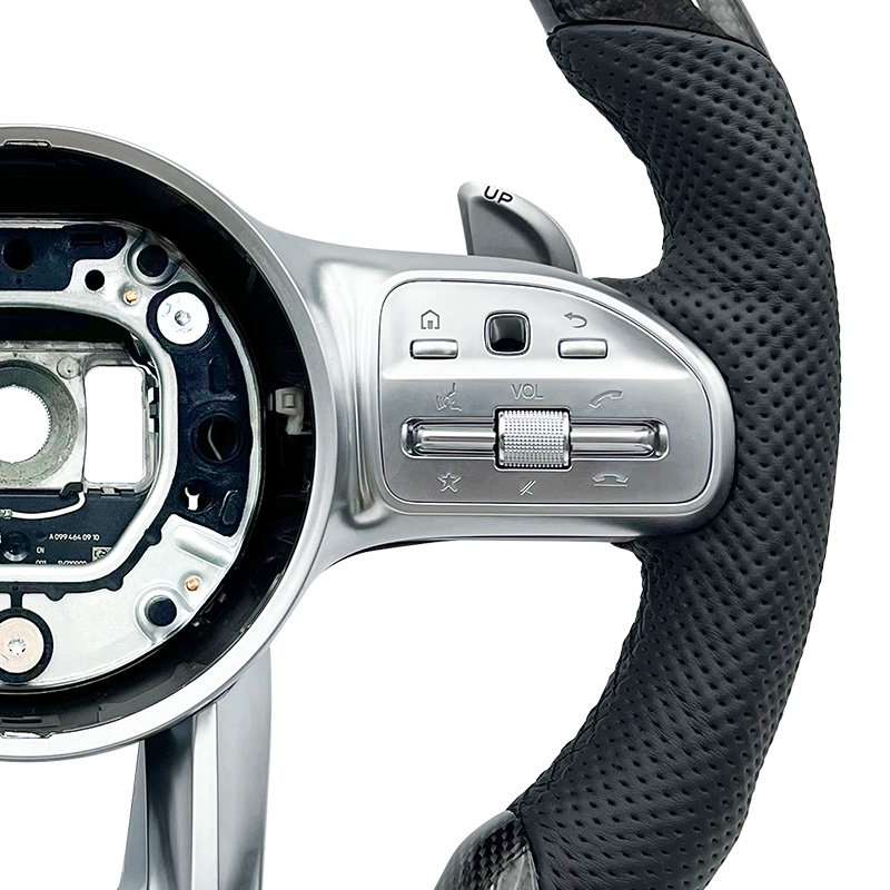 For Mercedes Benz A GLA B GLB C GLC E GLE CLS 2019-2023 custom sport model handle steering wheel modification 809-YD-T21-Y