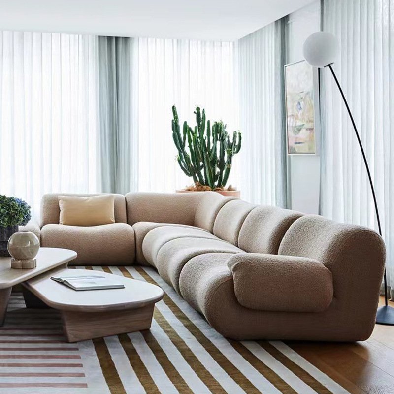 GuangDong Modular Compression Sofas Set Living Room Furniture Vacuum Pack Compression Sofa Compressed for Home Couch in Boxe